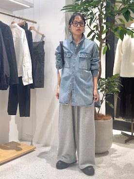 「Drawing Numbers（ドローイング ナンバーズ）のアイテム」を使った、ODAKAさん（レディース・153cm）の冬コーディネート