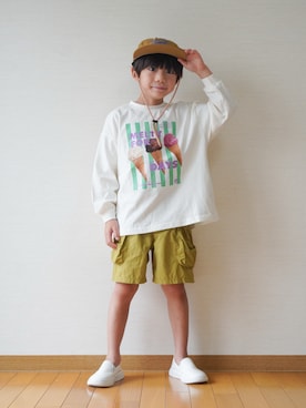 さっくん&かいくんさん(キッズ・110cm)の秋コーディネート