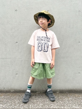 さっくん＆かいくんさん（キッズ・110cm）の夏コーディネート