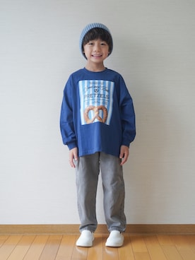さっくん&かいくんさん(キッズ・110cm)の夏コーディネート