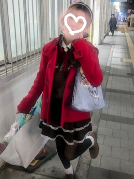「NICE CLAUP（ナイスクラップ）のアイテム」を使った、yuyuna1125さん（骨格ウェーブ・レディース・155cm）の冬コーディネート
