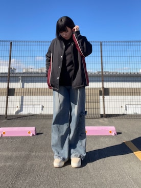 shinaさん（レディース・160cm）の冬コーディネート