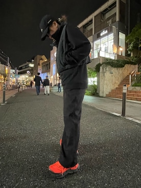 「Reebok（リーボック）のアイテム（その他アウター）」を使った、shinaさん（レディース・160cm）の秋コーディネート