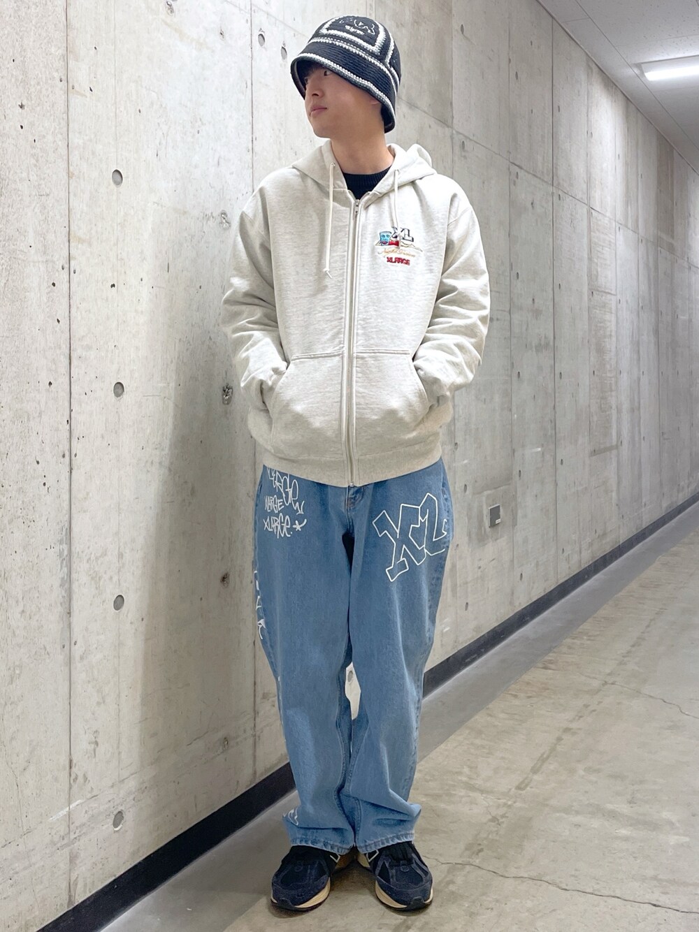 XLARGE（エクストララージ）の「NIGHT VISION ZIP UP HOODED