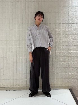 「KBF（ケイビーエフ）のアイテム」を使った、Hinaさん（レディース・160cm）の夏コーディネート