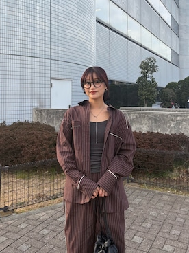 Hinaさん（レディース・160cm）の春コーディネート