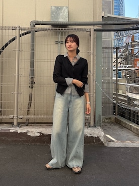 Hinaさん（レディース・160cm）の春コーディネート