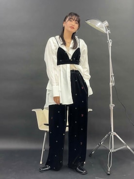 「アイテム（その他シューズ）」を使った、Hinaさん（レディース・160cm）の夏コーディネート