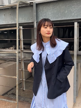 Hinaさん（レディース・160cm）の春コーディネート