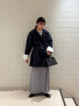 Hinaさん（レディース・160cm）の冬コーディネート