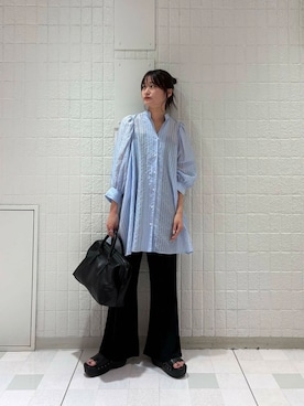 「kbf_ootd」｜「アイテム（ワンピース/ドレス）」を使った、Hinaさん（レディース・160cm）の夏コーディネート