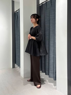 「kbf_ootd」｜「アイテム（サンダル）」を使った、Hinaさん（レディース・160cm）の夏コーディネート