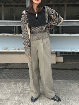 「kbf_ootd」｜「アイテム（ローファー）」を使った、Hinaさん（レディース・160cm）の夏コーディネート