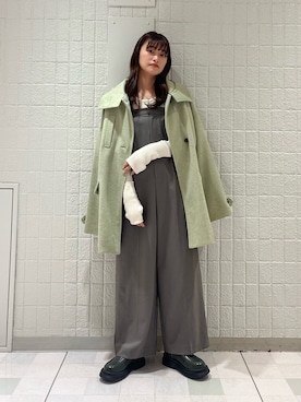 Hinaさん（レディース・160cm）の春コーディネート