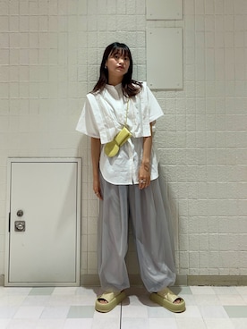 Hinaさん（レディース・160cm）の夏コーディネート