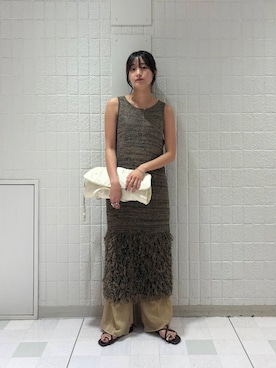 「kbf_ootd」｜「アイテム（ワンピース/ドレス）」を使った、Hinaさん（レディース・160cm）の夏コーディネート