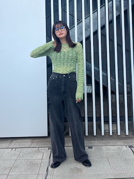 Hinaさん（レディース・160cm）の冬コーディネート