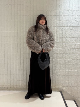 「アイテム（その他アウター）」を使った、Hinaさん（レディース・160cm）の秋コーディネート