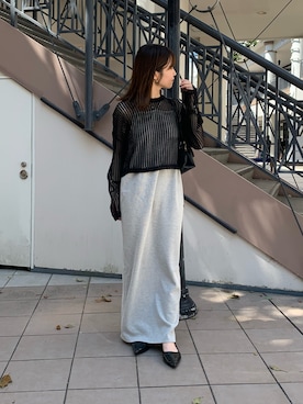 omochiさん（レディース・154cm）の夏コーディネート