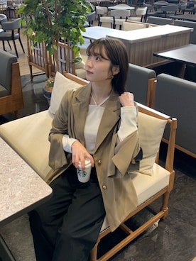 omochiさん（レディース・154cm）の冬コーディネート