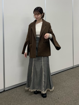 omochiさん（レディース・154cm）の秋コーディネート