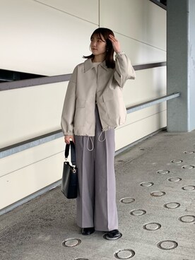 omochiさん（レディース・154cm）の春コーディネート