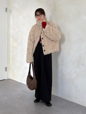 omochiさん(レディース・154cm)の冬コーディネート