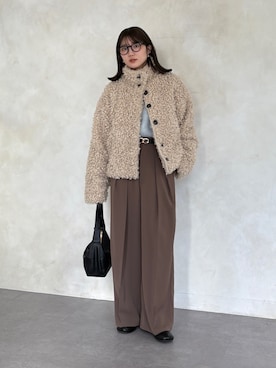 omochiさん(レディース・154cm)の冬コーディネート