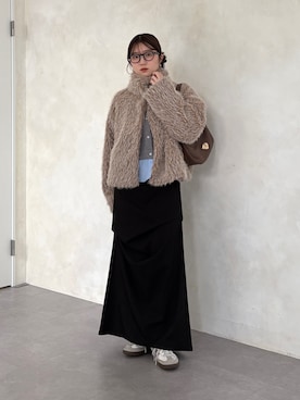 omochiさん(レディース・154cm)の冬コーディネート