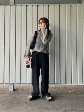 omochiさん（レディース・154cm）の秋コーディネート