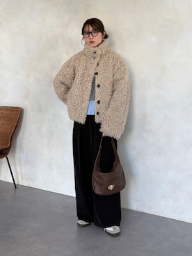 omochiさん(レディース・154cm)の冬コーディネート