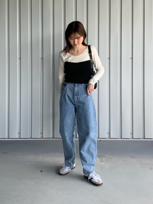 カーブデニムパンツ（デニムパンツ）｜Thevon（ゼボン）の