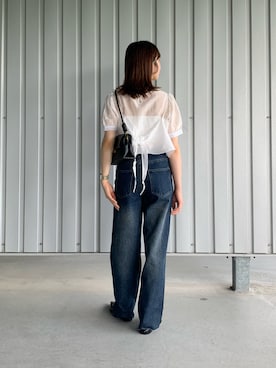 omochiさん（レディース・154cm）の夏コーディネート