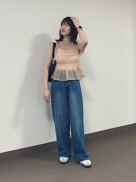 omochiさん（レディース・154cm）の夏コーディネート