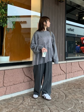 omochiさん（レディース・154cm）の冬コーディネート