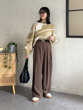 omochiさん（レディース・154cm）の冬コーディネート