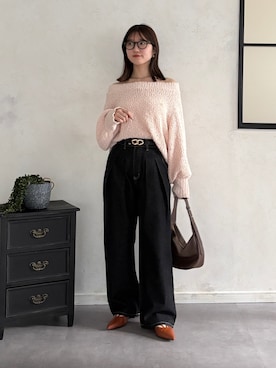 omochiさん(レディース・154cm)の冬コーディネート