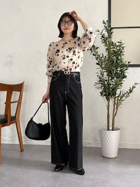 omochiさん（レディース・154cm）の春コーディネート