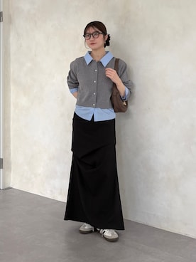 omochiさん（レディース・154cm）の冬コーディネート