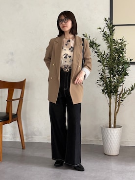 omochiさん（レディース・154cm）の春コーディネート