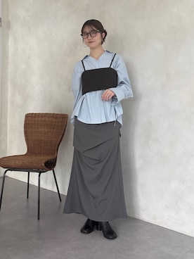 omochiさん（レディース・154cm）の冬コーディネート