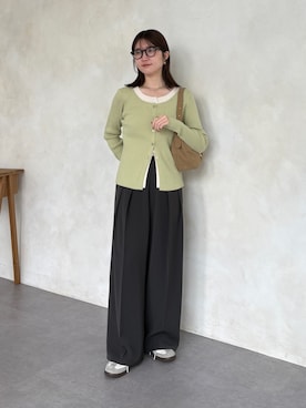 omochiさん（レディース・154cm）の冬コーディネート