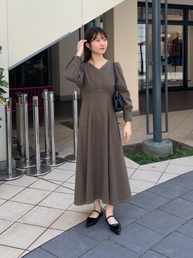 omochiさん（レディース・154cm）の秋コーディネート