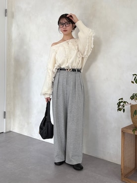 omochiさん（レディース・154cm）の冬コーディネート