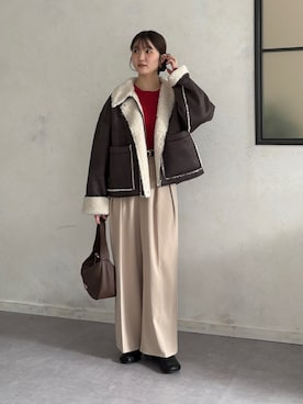 omochiさん(レディース・154cm)の冬コーディネート