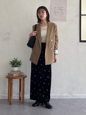 omochiさん(レディース・154cm)の秋コーディネート