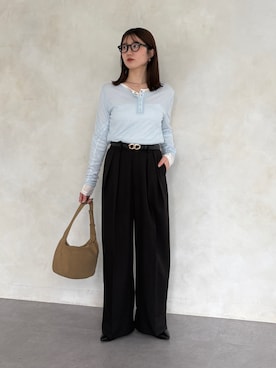 omochiさん（レディース・154cm）の冬コーディネート