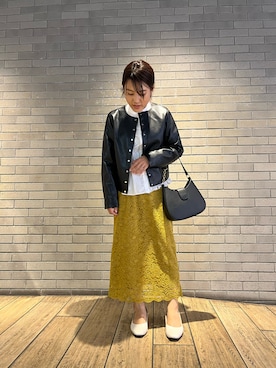 4kidsmomさん（レディース・153cm）の冬コーディネート