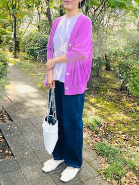 「Pippichic（ピッピシック）のアイテム」を使った、Mizuさん（レディース・168cm）の秋コーディネート