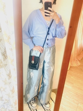 「NE QUITTEZ PAS!（ヌキテパ）のアイテム」を使った、Mizuさん（レディース・168cm）の秋コーディネート